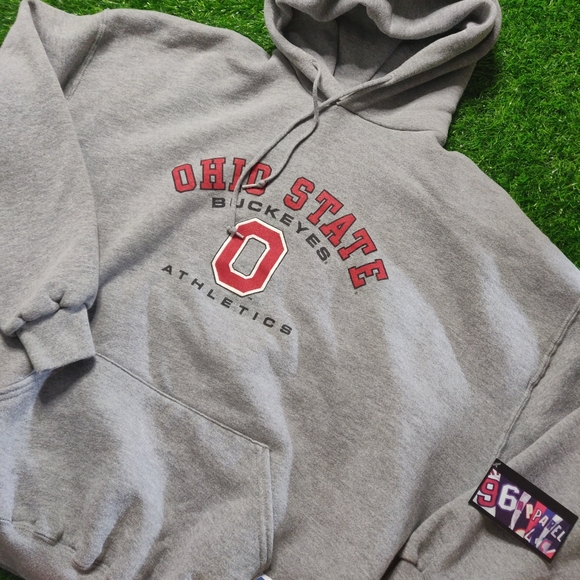 VINTAGE OHIO STATE BUCKEYES HOODIE - Picture 3 of 8